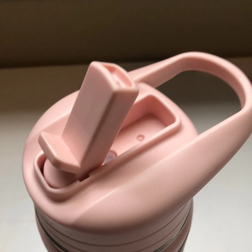 New Drink Water Bottle & Thermos Pink Matching Stainless Steel Lunchbox Set - Picture 5 of 13